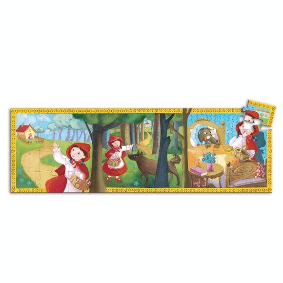 Djeco Little Red Riding Hood Jigsaw Puzzle 36-Pieces - Picture 3 of 3